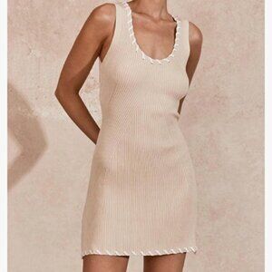 VAOYIU Womens Sleeveless Taink Dress Sexy Mini Bodycon